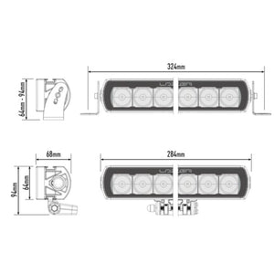 Barre LED Lazer - ST 6 Evolution - Homologué CE