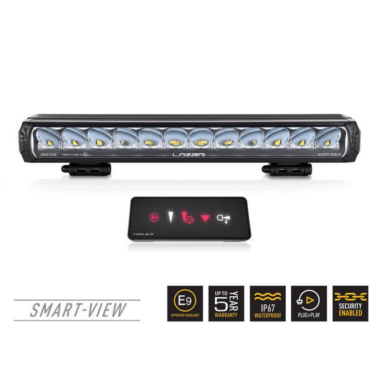 Barre LED Lazer - Triple R 1250 SMARTVIEW - 12 LEDS - Homologuée CE