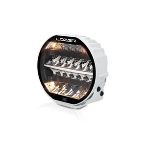 Feu 24 LED Lazer blanche - Sentinel 9" + Feux de position - Homologuée CE