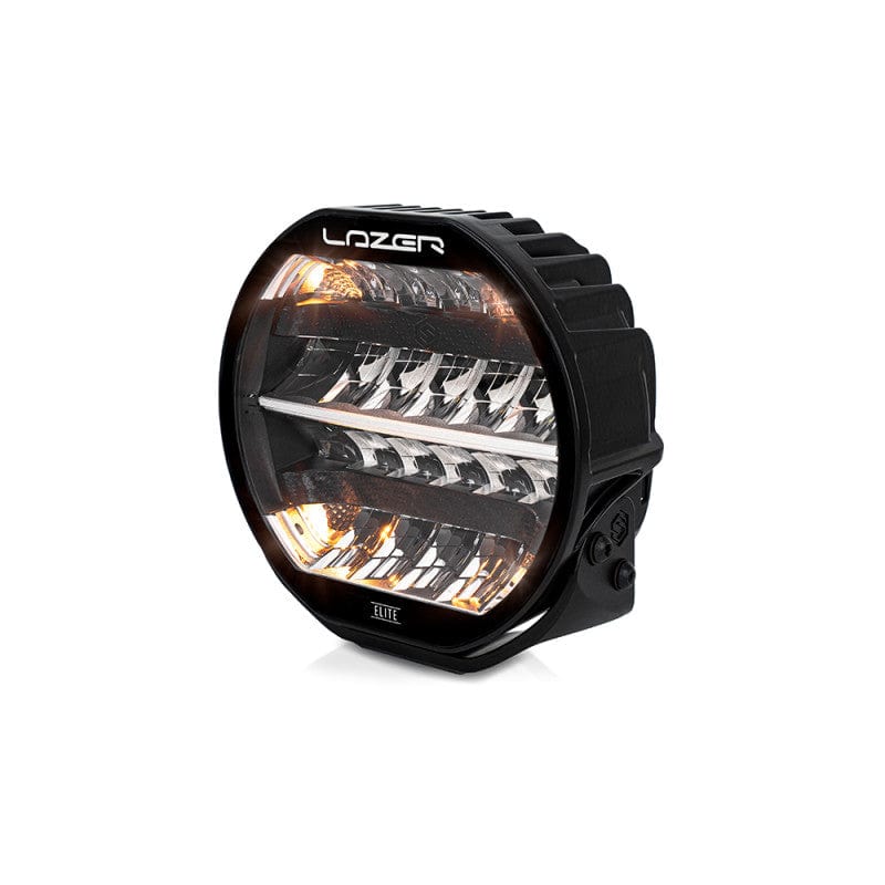 Feu Lazer 24 LED avec feux positions - Sentinel 9" noir - Homologuée CEE