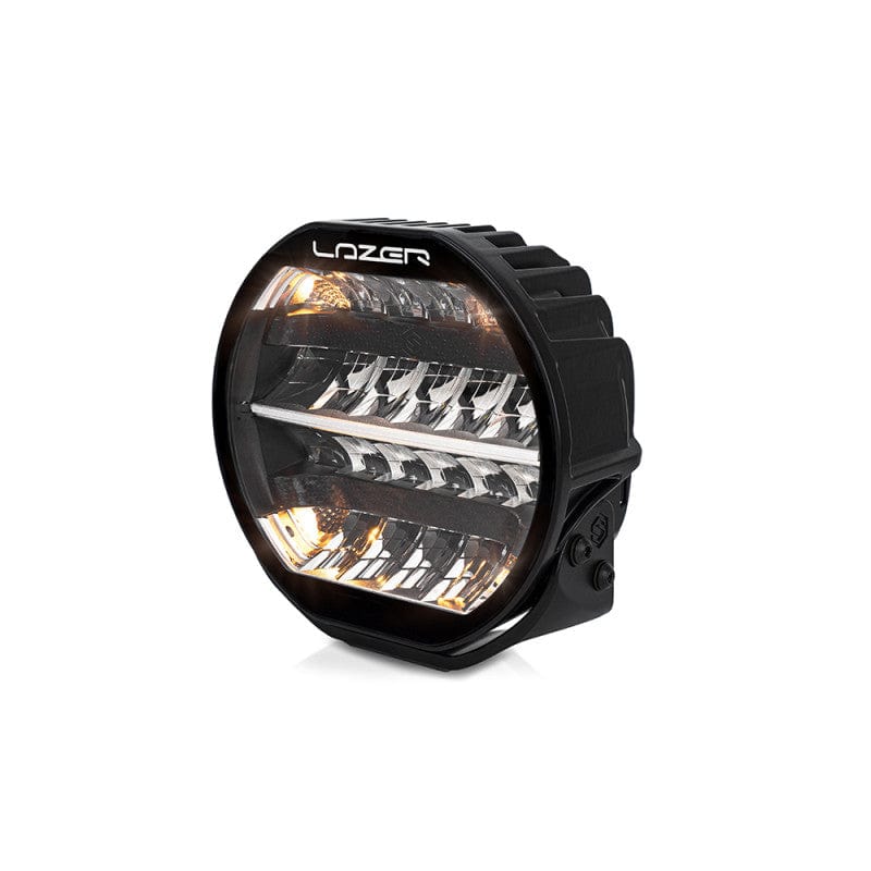 Feu LED Lazer - Sentinel 9" noire avec feux position - Homologuée CE