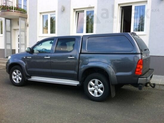 Hardtop Aeroklas Commercial - Toyota Hilux - Double Cab 2005-2015 (Sans Vitres Latérales)