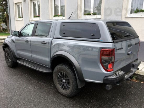 Hardtop Aeroklas (Vitres Battantes) - Ford Ranger Double Cab - 2012 à 2022