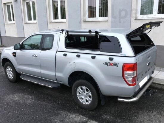 Hardtop Aeroklas (Vitres Battantes) - Ford Ranger Extra Cabine 2012 à 2022