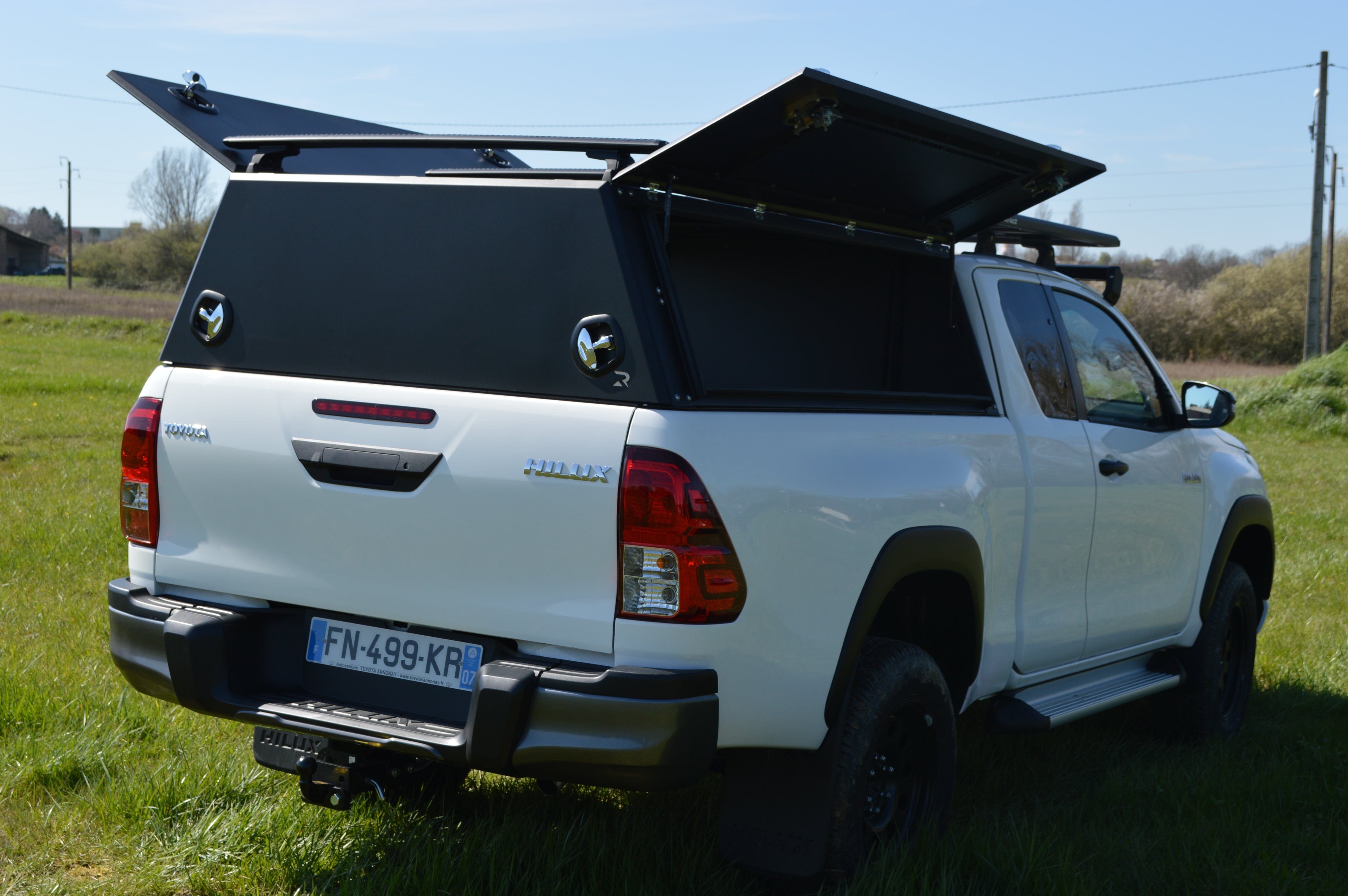 Hardtop Rockalu Aluminium - Toyota Hilux 2016+ Simple cabine