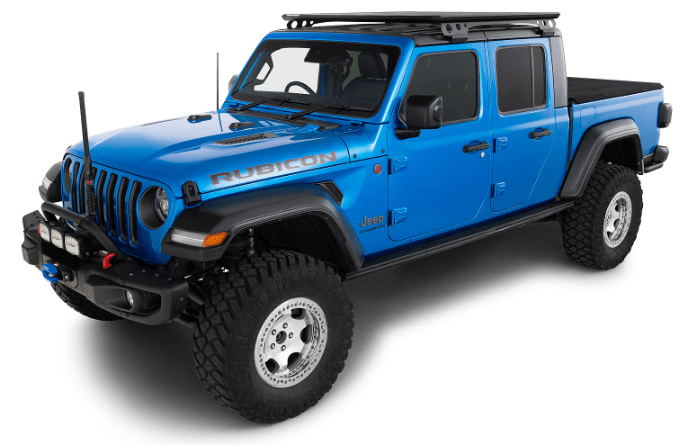 Kit galerie de toit Rhinorack 1453*1493mm - Jeep Wrangler JL 2 portes