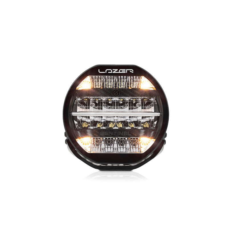 Feu LED Lazer - Sentinel 9" noire avec feux position - Homologuée CE