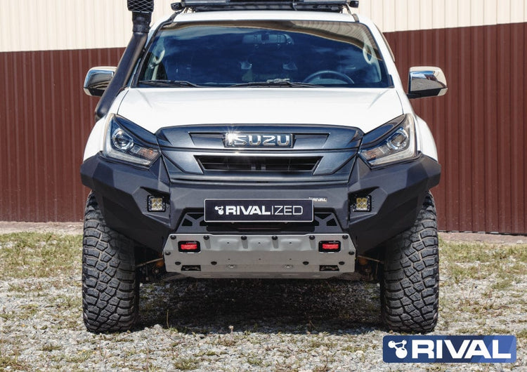 Pare-chocs avant RIVAL - Isuzu Dmax 2017 à 2020 Pare-choc avec LED