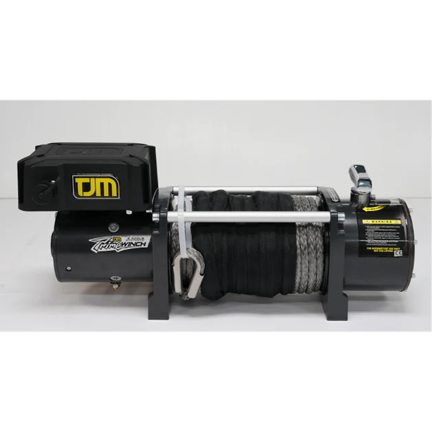 Treuil TJM Prime Winch avec Cable Synthetique et telecommande