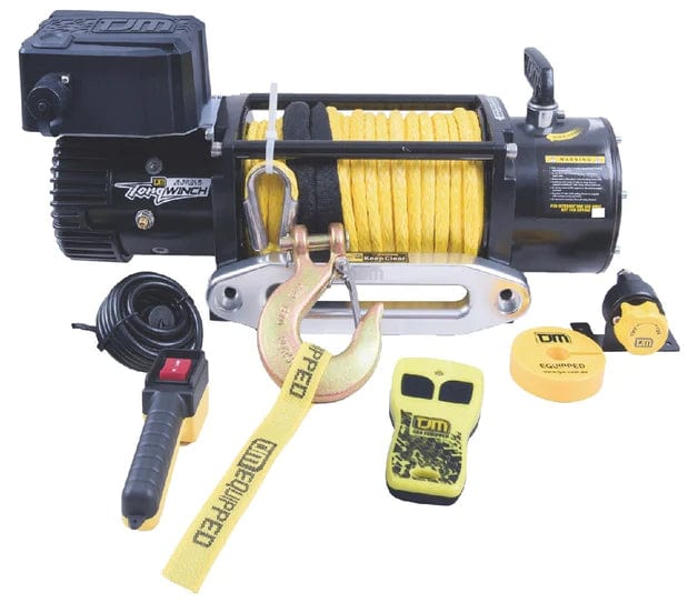 Treuil TJM - Torq Winch - 4 309Kg | 12V Synthetique / 4 309Kg